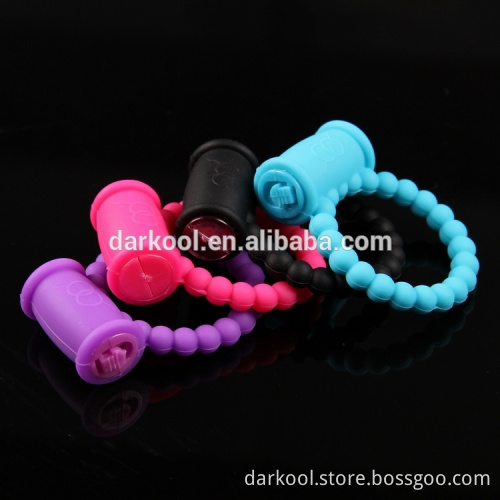C012/Beautiful sex toy for men silicone penis cock ring vibrator